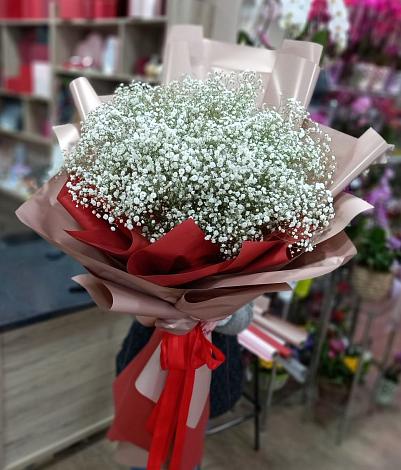 Букет цветов из: Гипсофила в Глазово